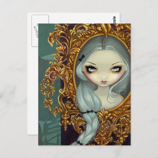 "Rapunzel in Rococo"-Briefkaart Briefkaart (Voorkant / Achterkant)