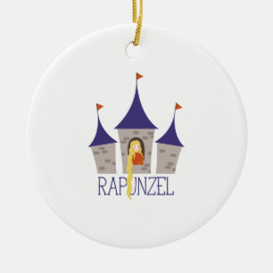 Rapunzel Keramisch Ornament