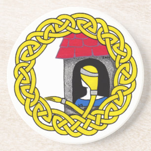 Rapunzel-onderzetters Zandsteen Onderzetter