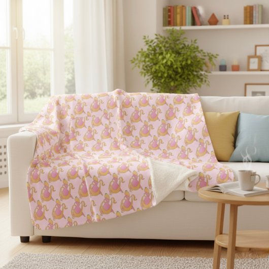 Rapunzel Sherpa Blanket Sherpa Deken