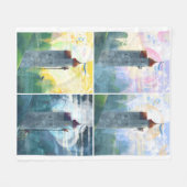 Rapunzel van 's morgens tot 's nachts fleece deken (Voorkant (Horizontaal))