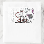 Rapunzel's zeer slechte haar dag sticker (Tas)