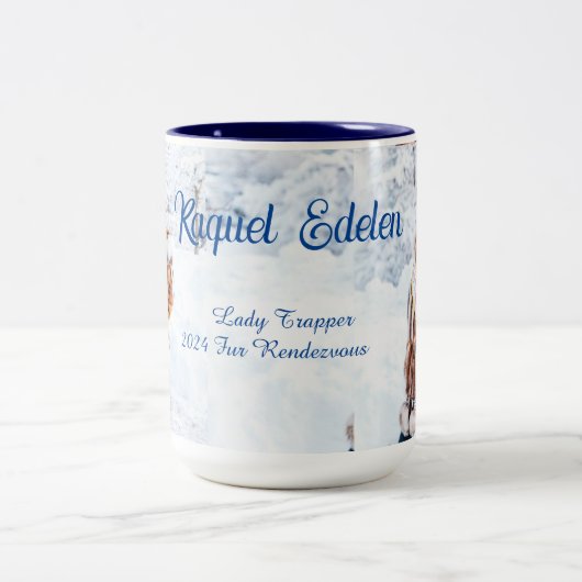 Raquel Edelen Lady Trapper 2024 15oz mok (Center)
