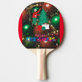 Raquete de ping-pong, traseira de Borracha Vermelh Tafeltennisbatje