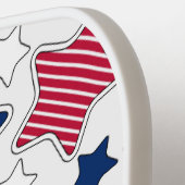 Raquette 4 juillet Pickleball (Détail gauche)