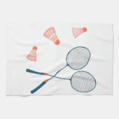 Raquette Badminton & serviette de cuisine birdy (Horizontal)