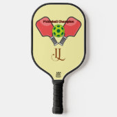 Raquette Championne de Pickleball (Verso)