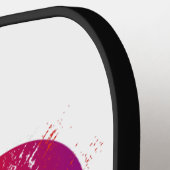 Raquette de balle de la fête du Canada (Détail gauche)