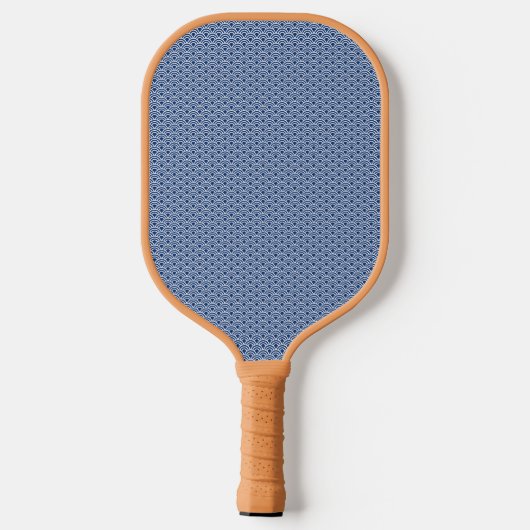 RAQUETTE DE PICKLEBALL 藍色の波小紋 (Verso)