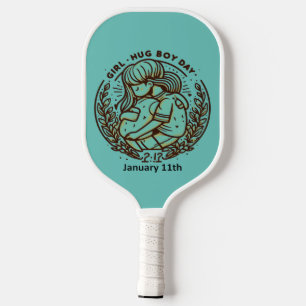Raquette De Pickleball 11 janvier - Fille Hug Boy Day