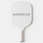 Raquette De Pickleball #2 Créez le Vôtre (Verso)