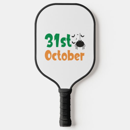 Raquette De Pickleball 31 octobre - Halloween (Recto)