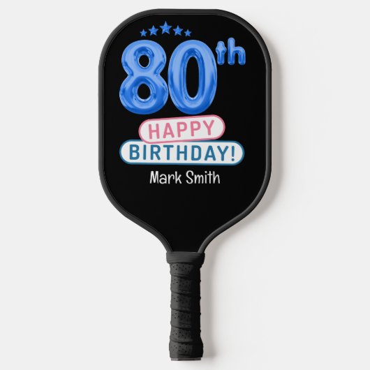 Raquette De Pickleball 80e anniversaire (Recto)