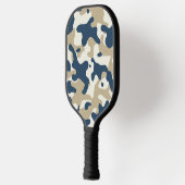 Raquette de Pickleball à Camouflage Bleu (Gauche)