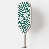 Raquette De Pickleball À damiers de vérification de la collection Emerald (Gauche)