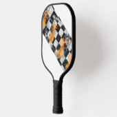 Raquette de Pickleball à Drapeau à Damier sur Mesu (Gauche)