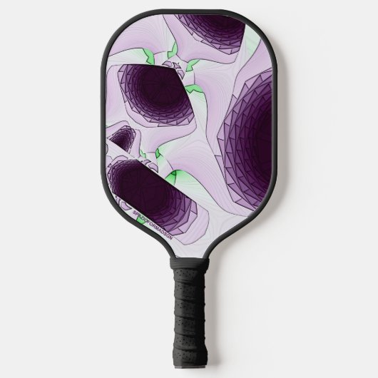 Raquette De Pickleball À l'ombre de la couleur Violet (Recto)