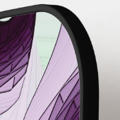 Raquette De Pickleball À l'ombre de la couleur Violet (Détail gauche)