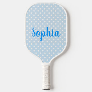 Raquette De Pickleball À Mon Ère de Pickleball Nom Personnalisé Design Bl