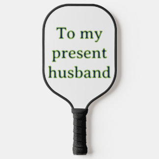 Raquette De Pickleball À mon mari anniversaire de mariage ajoutez nom dat