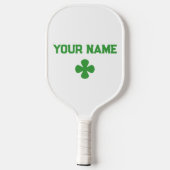 Raquette de Pickleball à Monogramme de Nom de Spor (Verso)