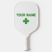 Raquette de Pickleball à Monogramme de Nom de Spor (Recto)