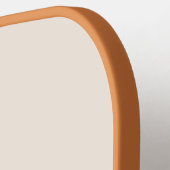 Raquette de Pickleball à Monogramme Moderne Vérifi (Détail gauche)