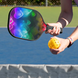 Raquette de Pickleball à motif de cœur