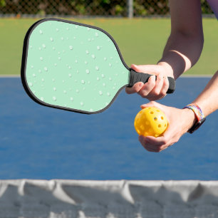Raquette de Pickleball à Motif de Goutte de Pluie 