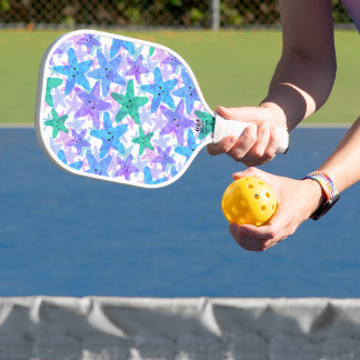 Raquette de Pickleball à motif étoile souriante