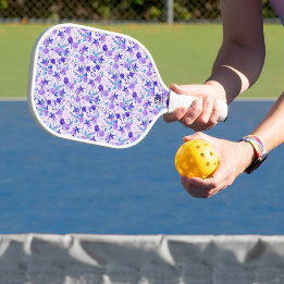 Raquette De Pickleball À motif floral