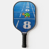 Raquette De Pickleball A turtle in a marathon race (Verso)