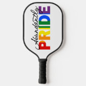 Raquette De Pickleball Abondamment Fierté arc-en-ciel (Verso)