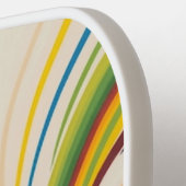 Raquette De Pickleball Abstract Energy Burst (Détail gauche)