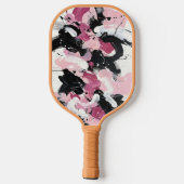 Raquette De Pickleball Abstract Energy Pickleball Paddle (Verso)