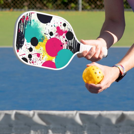 Raquette De Pickleball Abstrait Cool (Insitu)
