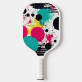 Raquette De Pickleball Abstrait Cool (Verso)