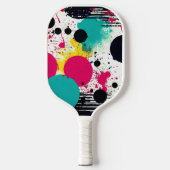 Raquette De Pickleball Abstrait Cool (Recto)