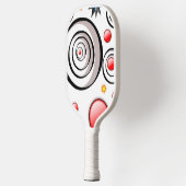 Raquette de Pickleball Abstrait Mignon (Gauche)