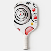 Raquette de Pickleball Abstrait Mignon (Recto)