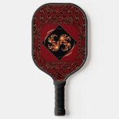 Raquette De Pickleball Achempong Zazzle: Cosmic Symmetry High-Performance (Recto)