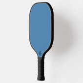 Raquette De Pickleball Acier bleu gris couleur solide (Gauche)