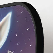 Raquette De Pickleball Adorable Imaginaire bébé Giraffe avec Holly (Détail gauche)