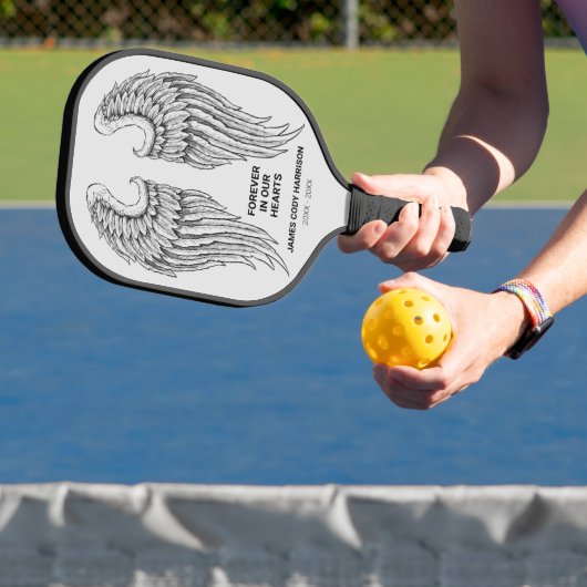 Raquette De Pickleball Ailes commémoratives personnalisées (Insitu)