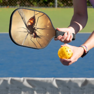 Raquette De Pickleball Ailes complexes : L'art fractal des moustiques