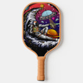 Raquette De Pickleball Aimant en pierre. (Verso)