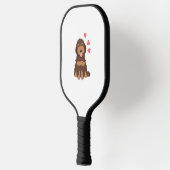 Raquette De Pickleball Aimer Chocolat Phantom Cockapoo Cavapoo Chien (Gauche)