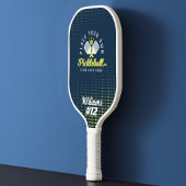 Raquette De Pickleball Ajouter Votre Équipe Pickelball Logo Nom et numéro