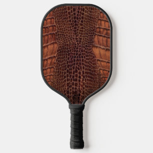 Raquette De Pickleball Aligator Classic Reptile en cuir (Faux)