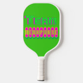 Raquette De Pickleball Alimenté par la ménopause 6 (Verso)